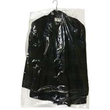 Box Partners 21 x 4 x 54 in. 0.6 Mil Garment Bags, Clear, 360PK GB21454